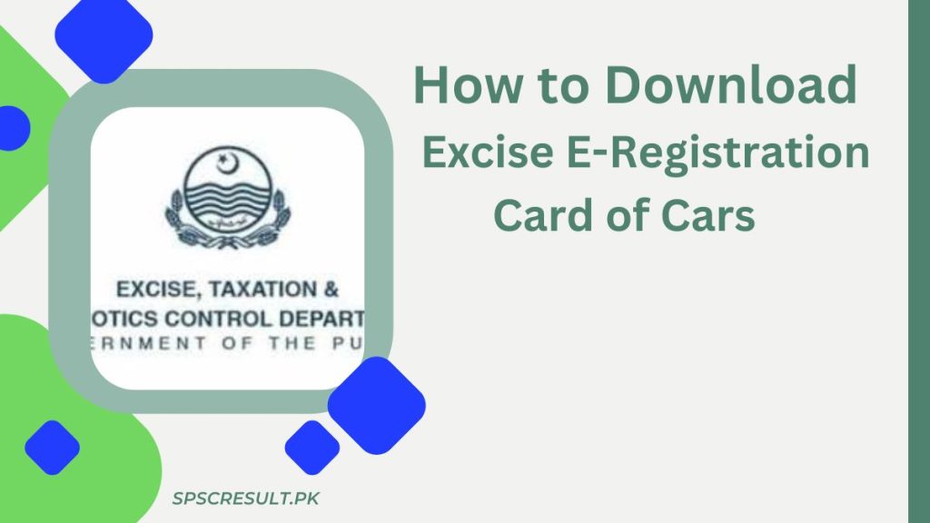 How to Download Excise E-Registration Card of Cars