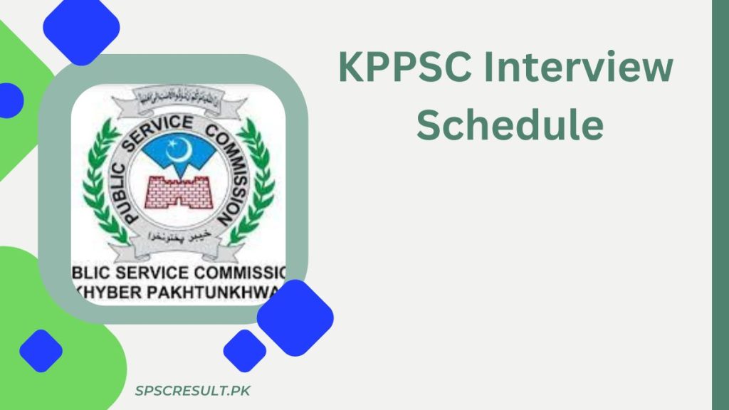 KPPSC Interview Schedule