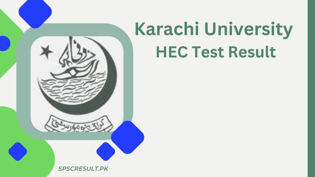 Karachi University HEC Test Result 2024