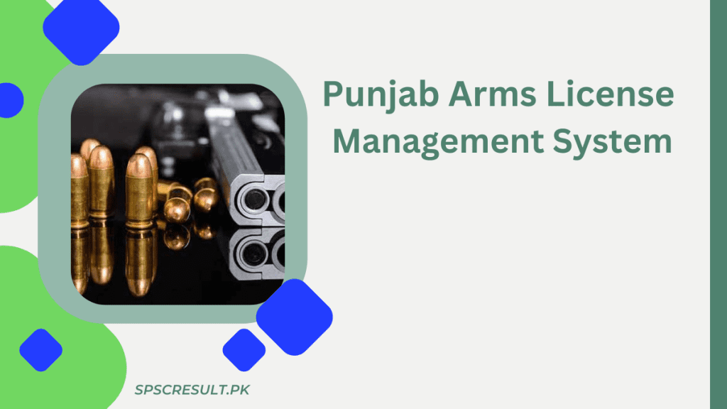 Punjab Arms License Management System